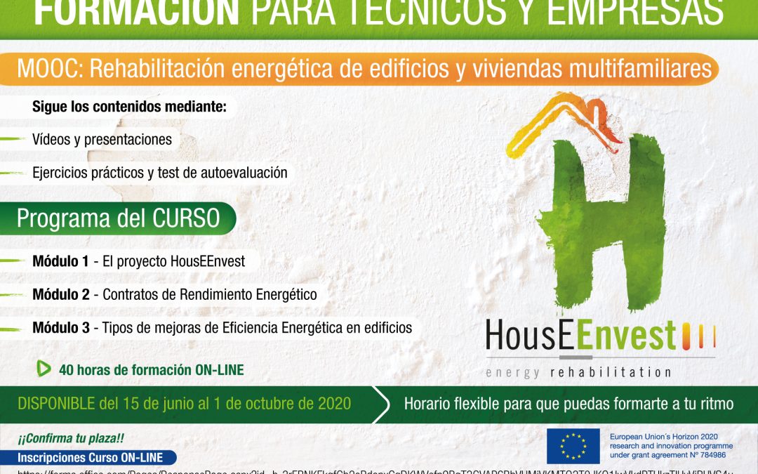 Nuevo programa de formación HousEEnvest para profesionales y empresas